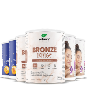 2x Beauty Hyaluron + 2x Golden Q10 + 2x Bronze PRO