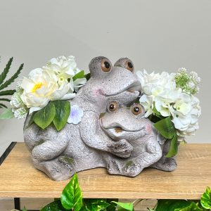 Porta vaso animali “Tenerino” rana