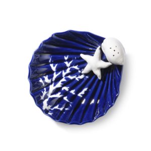 Blu Corallo – Conchiglia con Portastecchini – CB2617