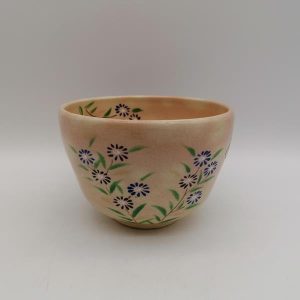 Chawan in ceramica Kyoyaki “Akikusa”