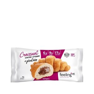 Feeling Ok Croissant Cocoa Cream + protein (cornetto Keto) 65g