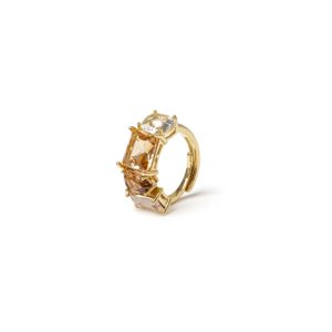 Anello 4 cristalli Jaqueline