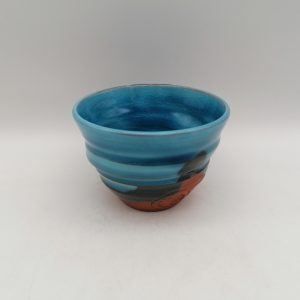 Tazza in ceramica artigianale da Kyoto “Ninshu Soku Blue”