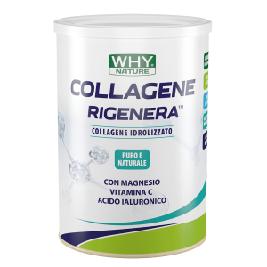 Why nature - Collagene Rigenera 330 g - gusto neutro o vaniglia