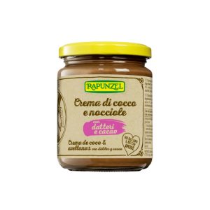 Crema di cocco, nocciole, cacao Rapunzel – 250g