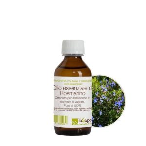 Olio essenziale di Rosmarino naturale – 100% Puro | La Saponaria