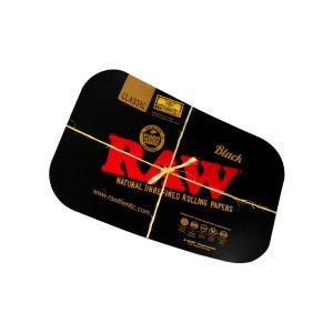BLACK MAGNETIC ROLLING TRAY COVER (LARGE) – Raw