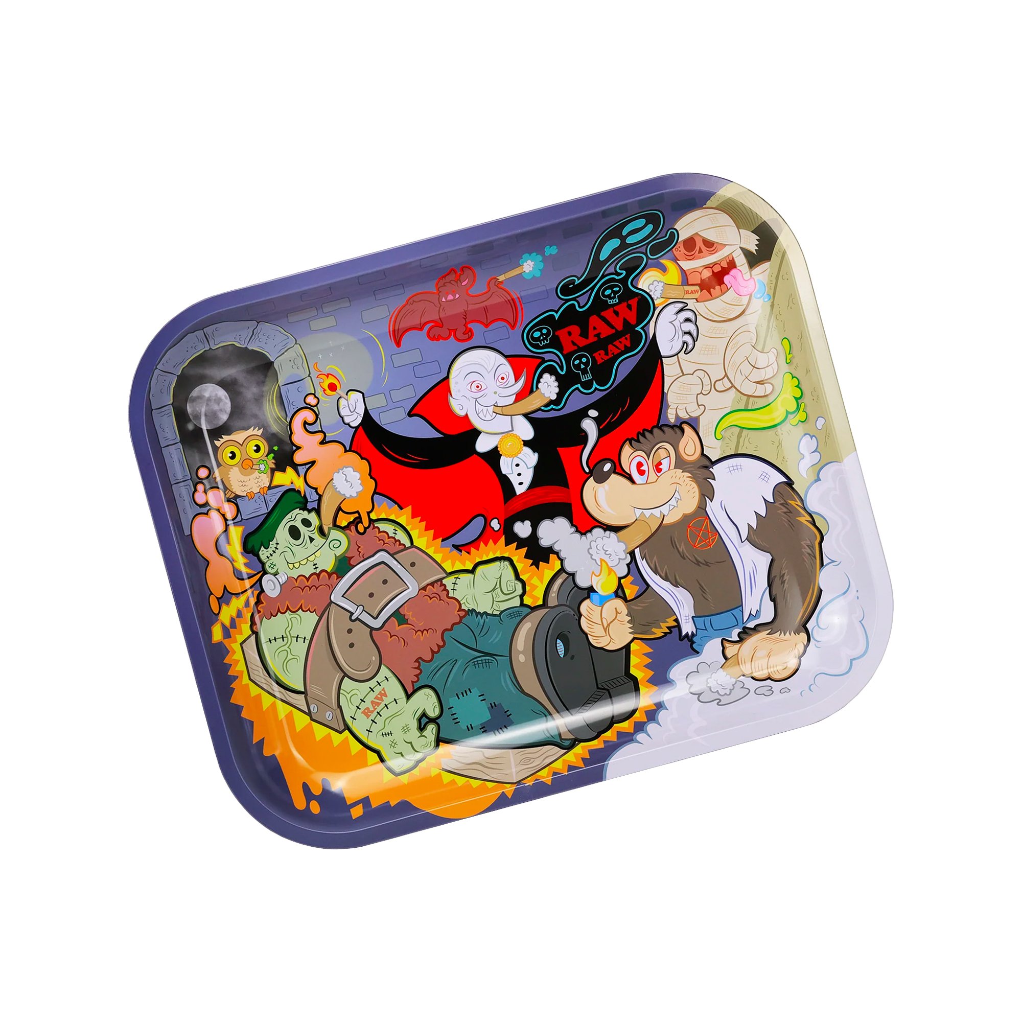 MONSTER SESH ROLLING TRAY (LARGE) – Raw