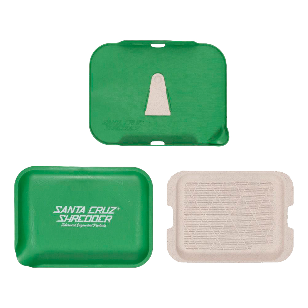 HEMP ROLLING TRAY SIFT SCREEN KIT (SMALL / GREEN) – Santa Cruz Shredder - immagine 2