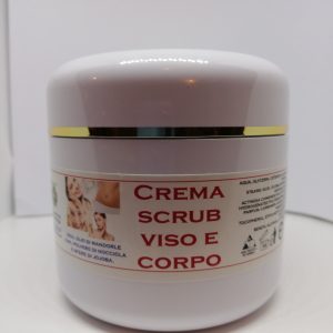 Crema Scrub CORPO Olio di mandorla 200 ml