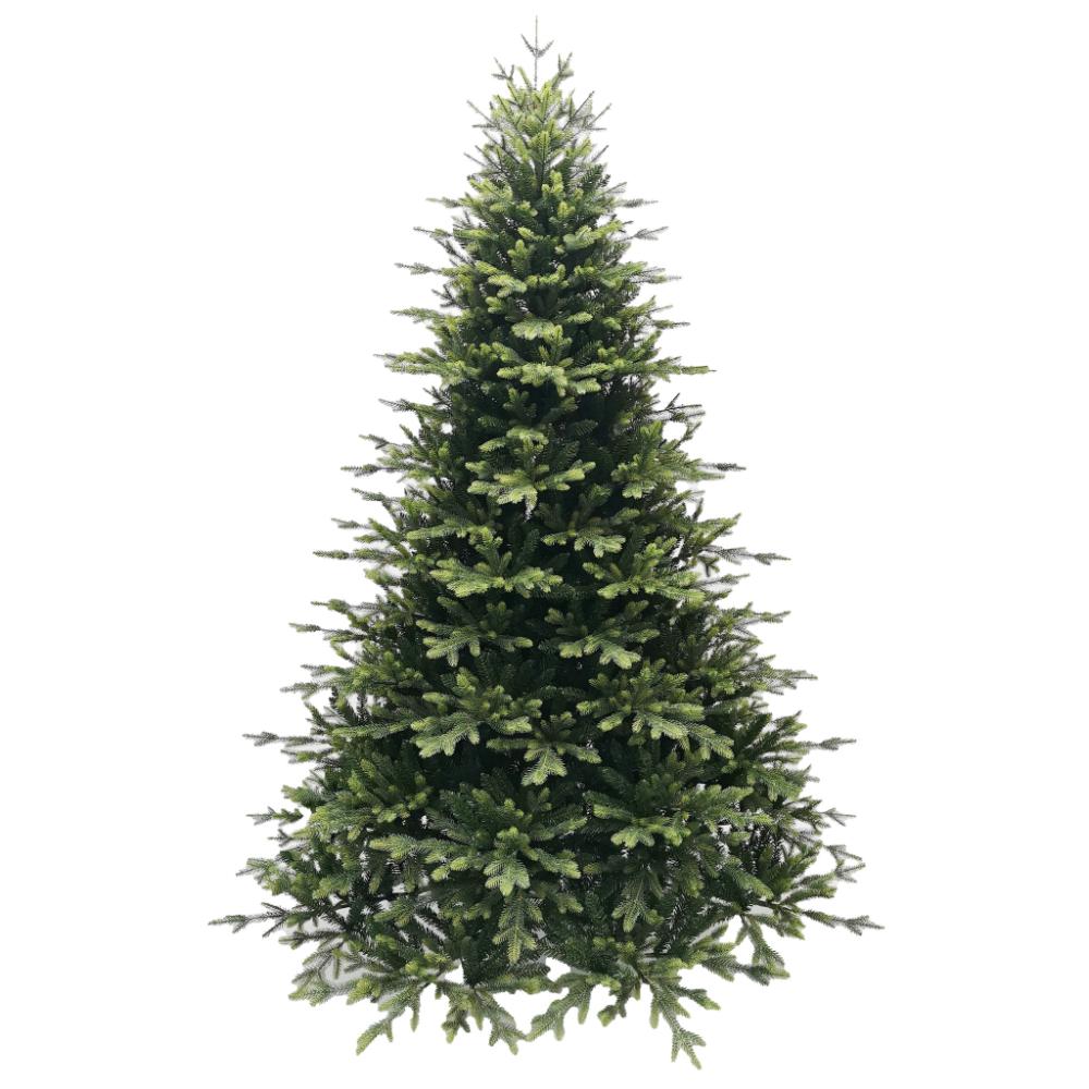 Albero di Natale Cortina 1224 rami H.240 cm in PVC/PE diam.160 cm – Mercury 41346MEY