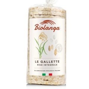 Gallette di riso integrale  (Biolanga) 100g