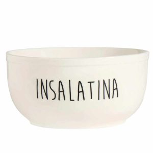 SIMPLE DAY Insalatiera in gres “Insalatina” – ⌀ 20 x h 9,5 cm