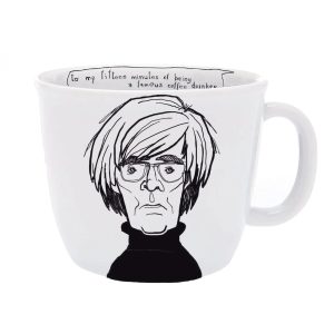 POLONAPOLONA Mug “ANDY, the pop-artistic one” bone china – 350 ml