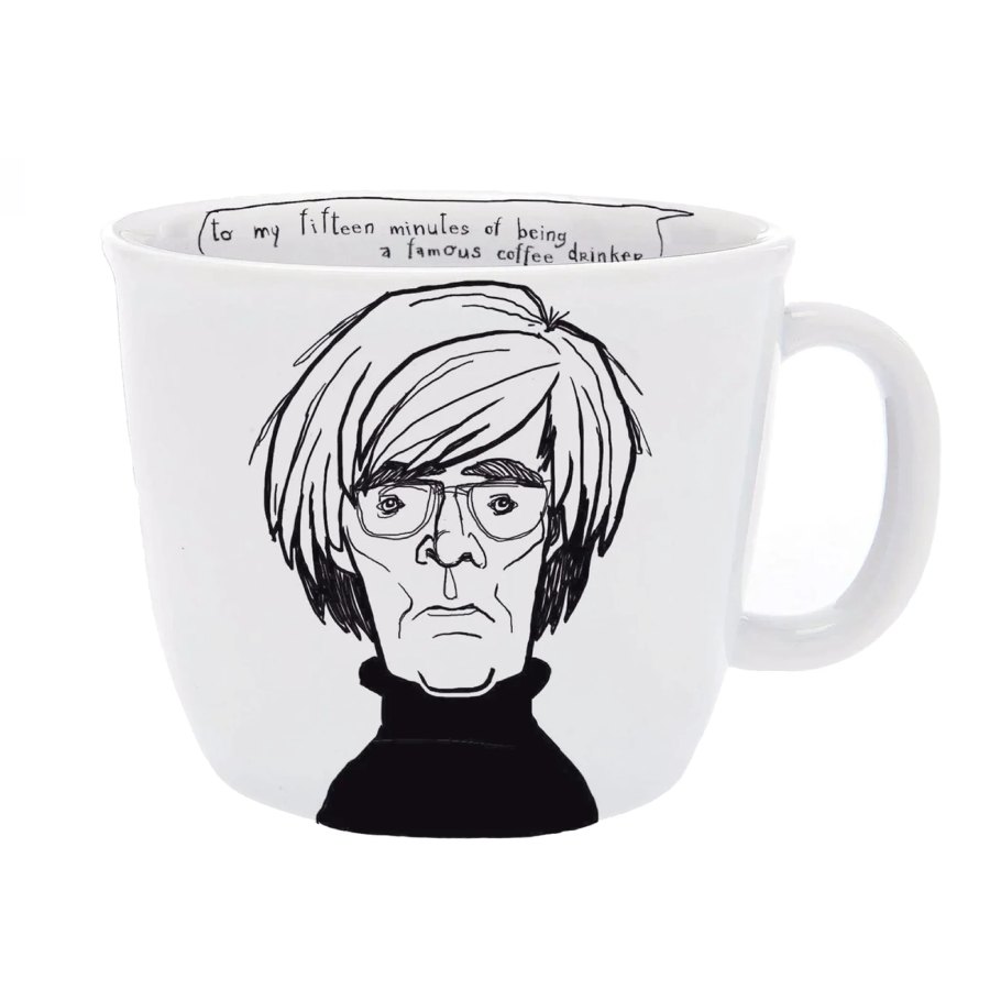 POLONAPOLONA Mug “ANDY, the pop-artistic one” bone china – 350 ml