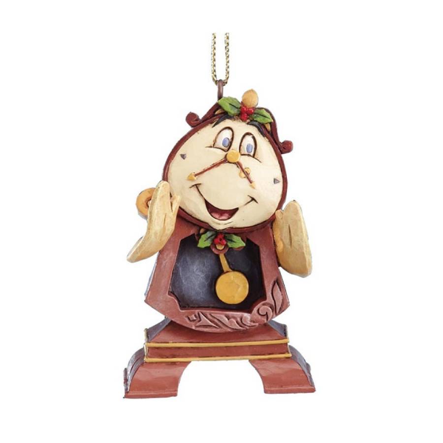 DISNEY Decorazione “Orologio Tockins” in resina da appendere – 7 cm