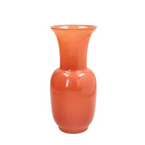 Vaso in vetro arancione “Iside” – h 30 cm
